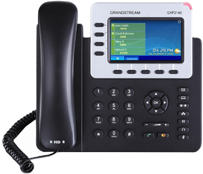 VoIP оборудование Grandstream GXP2140 2991 - фото 6275