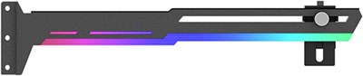 Регулируемый кронштейн для поддержки видеокарты ARGB, 5V 3-контактный адресный держатель для видеокарты, кронштейн для поддержки видеокарты, регулируемая длина и высота 1000036355