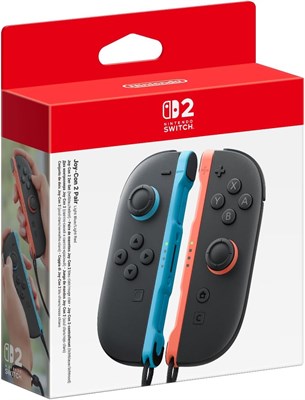 Комплект из двух контроллеров Joy-Con для Nintendo Switch, синий/красный (левый/правый), гарантия производителя 1 год (версия для ОАЭ) 1000036655