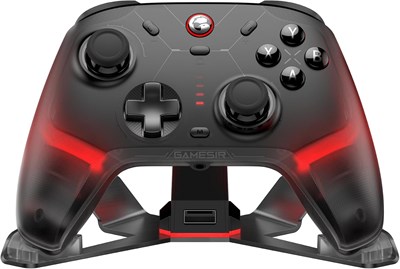 Контроллер GameSir Cyclone 2 для ПК, магнитные TMR-стики, частота опроса 1000 Гц, триггеры Холла и Micro 2-в-1, RGB-подсветка, зарядная док-станция для ПК/Switch/iOS/Android (черный) 1000036665