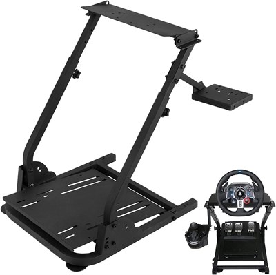 Подставка для гоночного руля Wemart G29 G920, подходит для Logitech G27/G25/G29, Thrustmaster T80 T150 TX F430 (черная) 1000036736