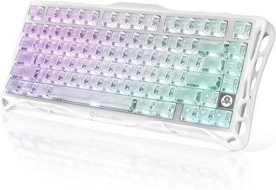 Механическая игровая клавиатура GravaStar Mercury K1 Lite 75% (беспроводная) 1000036749