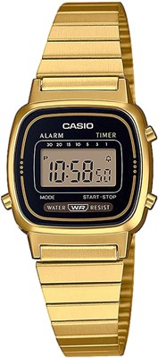 Кварцевые часы Casio, цифровой дисплей, корпус из нержавеющей стали 1000037183