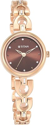Женские аналоговые круглые часы Titan Karishma 1000037190