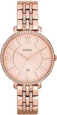 Женские кварцевые часы Fossil с аналоговым дисплеем и ремешком из нержавеющей стали 1000037204