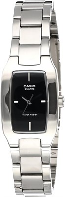 Женские аналоговые наручные часы Casio с ремешком из нержавеющей стали 1000037236