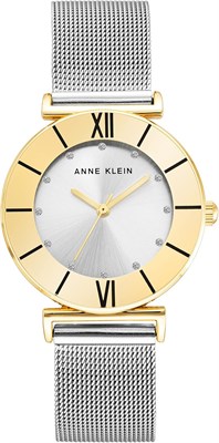 Женские часы Anne Klein с сетчатым браслетом и блестками 1000037242
