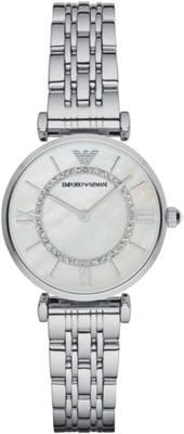 Женские наручные часы Emporio Armani с ремешком из нержавеющей стали 1000037254