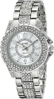 Женские кварцевые наручные часы ACCUTIME XOXO, аналоговые, из сплава - XO5746 1000037505