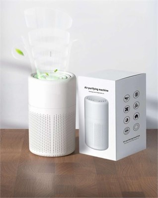 Очиститель воздуха FEELSO с HEPA-фильтром, портативный, тихий, для дома 1000037595