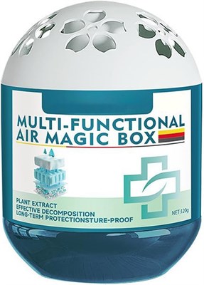 Автоматический пылеуловитель Zayla Magic Box, 1 шт., ароматизатор воздуха на растительной основе для дома, непрерывный контроль запахов и освежение воздуха для спальни, офиса, гардеробной, ванной комнаты и автодома 1000037601