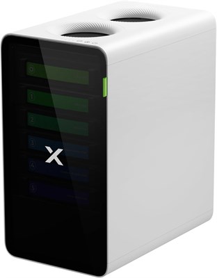 Очиститель дыма xTool SafetyPro AP2 с системой SuperCyclone, 6-слойной фильтрацией пыли и запахов, увеличенным в 10 раз сроком службы фильтра, угольной сеткой для контроля запахов, автоматической синхронизацией, тихой работой для лазерной обработки 1000037604