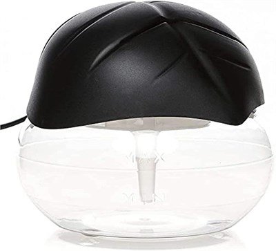 Портативный электрический увлажнитель воздуха, освежитель воздуха, очиститель воздуха (24 x 24 x 21 см) (черный) 1000037673