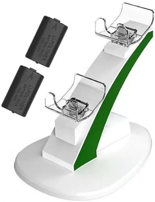 Зарядная станция Oivo для Xbox Series S/X Dual Charging Dock + 2 АКБ 1400 mAh White IV-BX305 3093 - фото 6388