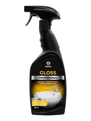 Профессиональное средство для уборки санузлов Grass Gloss объемом 600 мл 1000039522