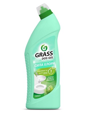 Гель для чистки Grass Dos Gel с мятным ароматом, объемом 750 мл - универсальное средство 1000039543