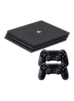 Игровая консоль Sony Playstation 4 Pro 1 ТБ с двумя контроллерами DUALSHOCK 1000039717