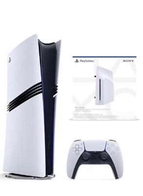 Цифровая игровая консоль Sony PlayStation 5 PRO [НОВАЯ модель 2024 года] + дисковод — Комплект — Международная версия 1000039727