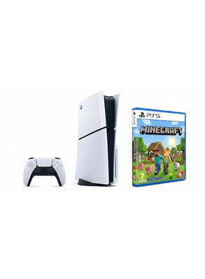 Sony PS5 Slim Disc с Minecraft (PS5 международная версия) 1000039793