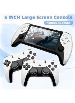 Игровая консоль ELTRAZONE SF3500 Plus, 5-дюймовый HD IPS-экран, более 10000 ретро-игр, 64 ГБ памяти, два джойстика 1000039802