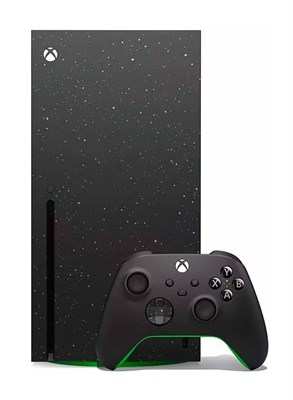 Консоль Xbox Series X Galaxy Black Special Edition 2TB SSD (США), 8-ядерный процессор, графический процессор 12 TFLOPS, 16 ГБ ОЗУ, поддержка внешнего жесткого диска USB 3.1, разрешение True 4K, черный цвет 1000039805