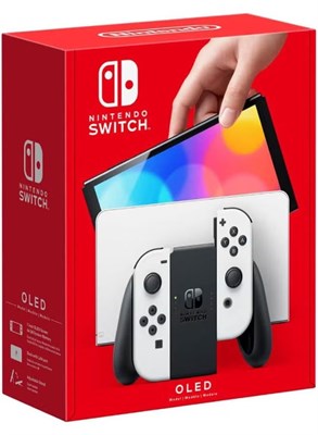 Консоль Nintendo Switch OLED — белая 1000039807