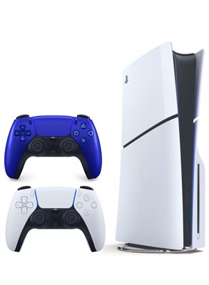 Игровая консоль Sony PlayStation 5 Slim Disc с дополнительным беспроводным контроллером 1000039819