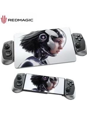 Геймпад REDMAGIC Shadow Blade 3 от REDMAGIC – противоскользящая удобная рукоятка, RGB-подсветка, 6-осевой гироскоп, линейный мотор, 2 программируемые плечевые кнопки, высокоточные джойстики Холла, Bluetooth 5.3, аккумулятор 840 мАч, совместимость с различ 1000039849