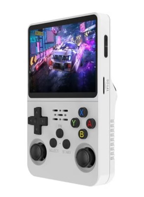 Игровая консоль ELTRAZONE R36S, 3,5-дюймовый IPS-экран, операционная система Linux с открытым исходным кодом, слот для TF-карты на 64 ГБ, встроенные ретро-игры, поддержка более 10 эмуляторов, два 3D-джойстика, портативная игровая консоль для детей и взрос 1000039928