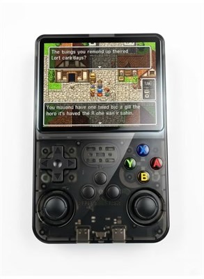Игровая консоль JAJEEK R36S в стиле ретро, ​​3,5-дюймовый IPS HD-дисплей, портативный игровой плеер на базе Linux, два 3D-джойстика, перезаряжаемая батарея, встроенные классические игры, эргономичное управление, компактное ретро-устройство для детей и взр 1000039937