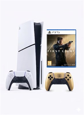 Sony PS5 Slim Disc с дополнительным контроллером DualSense 007 First Light Edition + 007 First Light (PS5) международная версия 1000040110