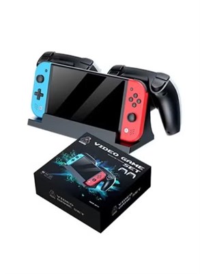 Портативная игровая консоль ELTRAZONE M20 Pro с 7-дюймовым HD-экраном, двумя беспроводными контроллерами и выходом на телевизор 1000040120