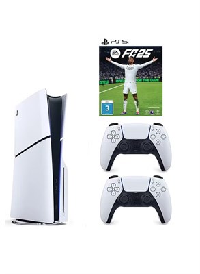 Sony PlayStation 5 Disc Slim Console With Extra White Controller And FC 25 1000040121