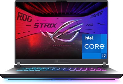 Игровой ноутбук ASUS ROG Strix G16 (2025), 16-дюймовый FHD+ дисплей 16:10 165 Гц/3 мс, видеокарта NVIDIA® GeForce RTX™ 5060, процессор Intel® Core™ i7 14650HX, 16 ГБ DDR5, SSD Gen 4 объемом 1 ТБ, Wi-Fi 7, Windows 11 1000010518