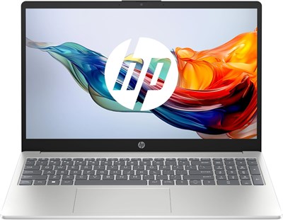 Ноутбук HP 15-fc0005sf 15,6 дюймов FHD (AMD Ryzen 7520U, 8 ГБ ОЗУ, 512 ГБ SSD, графика AMD Radeon, Windows 11), серебристый, клавиатура AZERTY 1000040191