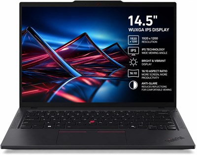 Lenovo ThinkPad P14s Gen 5 Mobile Workstation (2025) Copilot+ PC Intel Core Ultra 5-135H vPro 14.5" WUXGA IPS Display 32GB DDR5 RAM 1TB SSD Intel Arc Graphics Windows 11 Pro Английская клавиатура Черный 1000036466