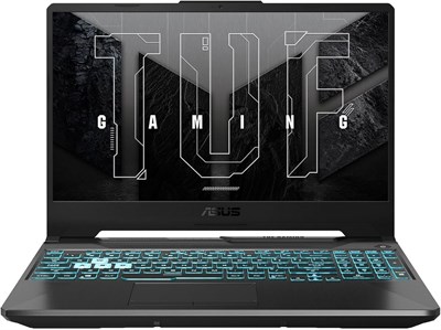 Ноутбук ASUS TUF Gaming A15, 15,6-дюймовый FHD IPS-дисплей с частотой 144 Гц, процессор AMD Ryzen 7 170, 8 ГБ оперативной памяти DDR5, SSD-накопитель 512 ГБ, видеокарта NVIDIA GeForce RTX 3050 4 ГБ, клавиатура с RGB-подсветкой, цвет: графитово-черный 1000040256