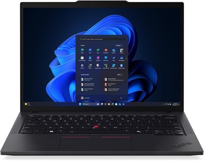Ноутбук Lenovo ThinkPad T14 Gen 6 Business, 14-дюймовый WUXGA IPS-дисплей, процессор Intel Core Ultra 7 255U, 16 ГБ DDR5 RAM, SSD-накопитель 512 ГБ, графика Intel, клавиатура с подсветкой (английский/арабский), Windows 11 Pro, черный 1000040257