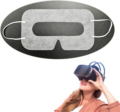 Одноразовые VR-маски для глаз DELFINO 100 шт. для Oculus Quest 2: приятные для кожи, дышащие, мягкие, удобные и гигиеничные, универсальные VR-маски (белые) с доставкой по Душанбе, по Худжанду, по Бохтару и по всему Таджикистану. 1000040372