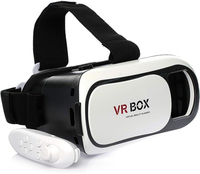 VR Box VR02 — очки виртуальной реальности 3D с Bluetooth-геймпадом и пультом дистанционного управления с доставкой по Душанбе, по Худжанду, по Бохтару и по всему Таджикистану. 1000040448