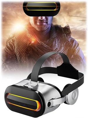Гарнитура виртуальной реальности Azonee VR, 3D-очки, наушники HiFi Stereo для VR-игр и 3D-фильмов, система защиты зрения для смартфонов, совместимая с iOS и Android с доставкой по Душанбе, по Худжанду, по Бохтару и по всему Таджикистану. 1000040594
