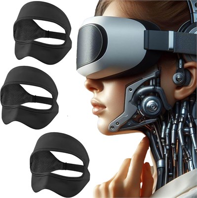 Чехол для VR-маски KASTWAVE, 3 шт., дышащая повязка для глаз и лица, подходит для гарнитур Meta/Oculus Quest 3, Quest 2, Vision Pro, Quest Pro, PSVR2, для виртуальной реальности, черный с доставкой по Душанбе, по Худжанду, по Бохтару и по всему Таджикиста 1000040610