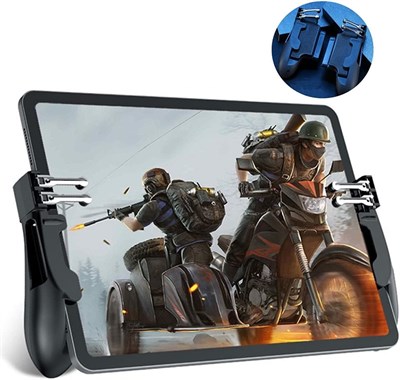 Контроллер для iPad, контроллер PUBG для планшета, 4 триггера [управление 6 пальцами], чувствительные триггеры для стрельбы и прицеливания, геймпад с диагональю экрана 9,7-12,9 дюймов с доставкой по Душанбе, по Худжанду, по Бохтару и по всему Таджикистану 1000040679