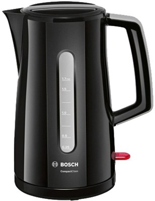 Чайник Bosch TWK 3A013 1.7L Black 3187 - фото 6488