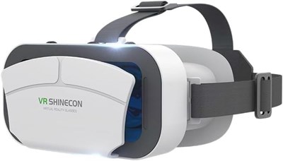 Очки виртуальной реальности BIGHTREE, 3D VR-очки, HD VR-очки, регулируемое расстояние между зрачками и расстояние до объекта, идеально подходят для захватывающих игр и фильмов, подарок для детей и взрослых, белые с доставкой по Душанбе, по Худжанду, по Бо 1000040741