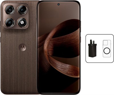 Motorola Edge 70 Pro 5.5G, 12 ГБ + 12 ГБ ОЗУ Boost, 512 ГБ, 6,78-дюймовый AMOLED-дисплей, 50-мегапиксельная камера Sony LYTIA 710, аккумулятор Dimensity 8500, 6500 мАч, цвет PANTONE Chicory Coffee 1000041455