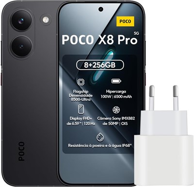 Смартфон XIAOMI Poco X8 Pro 8+256 ГБ, аккумулятор 6500 мАч, камера 50 Мп, зеленый 1000041462