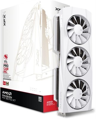 Видеокарта XFX Quicksilver AMD Radeon RX 9070XT White Magnetic Air Edition 1000042586