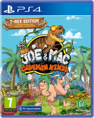 New Joe & Mac: Caveman Ninja - T-Rex Edition [PS4] 4826 - фото 8770