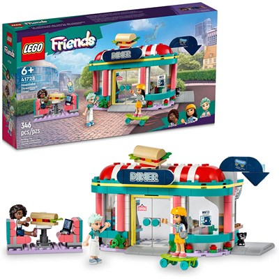 Конструктор LEGO Friends "Закусочная в центре Хартлейк", 346 деталей, 41728 5476 - фото 9444